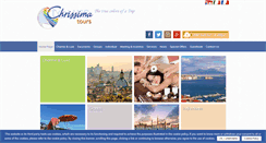 Desktop Screenshot of chrissima-tours.com